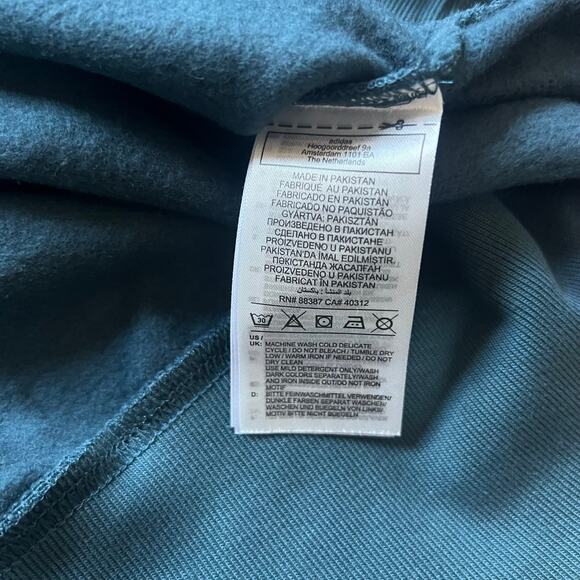 Adidas Womens Cropped Crew Neck Sz Extra Large - Picture 5 of 5